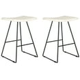 thumbnail image 2 of Safavieh Akito 26"H Mid-Century Counter Stool, Set of 2, 2 of 6