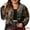 Champagne, variant on Plus Size Sequin Bomber Zipper Long Sleeve Sparkle Jacket 4X Champagne