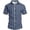 Blue-A#210521nn, variant on Hearthz Mens Button Down Short Sleeve Shirt Striped Wrinkle Free Mens Work Shirts Vacation Beach Summer Mens Dress Shirts Khaki M