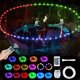 thumbnail image 1 of 1 paquete Titoumi Crea un Teatro de Trampolín al Aire Libre de 39.4 pies con Cuerda de Luz LED con Control Remoto a Batería, 1 of 1