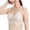 Beige, variant on Itsame 1 Pack Everyday Casual Bra Set Womens Full Support Bra Comfortable Tie Back Wireless Comfort Bralette White Size S