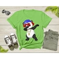 thumbnail image 3 of Cool Dabbing Dancing Panda Wearing Sunglasses Hat Necklace T-Shirt Panda Shirt for Men Women Kids Boys Girls Teens Graphic Gift Tshirt, 3 of 8