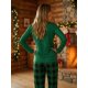 thumbnail image 3 of et Pijama Mujer Navideña Unitalla Invierno Conjunto Suave y Cálido, 3 of 5