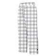 thumbnail image 4 of Zysthvn Women Capri Pants Straight Leg Plaid Summer Casual Cropped Pants for Women Button Drawstring with Pockets Loose, 4 of 5