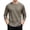 Army Green, variant on XRoczxe Men's Thermal Waffle Knit Long Sleeve T-Shirt, Crew Neck Slim Fit Textured Henley Top, Casual Basic Undershirt for Fall Winter Layering