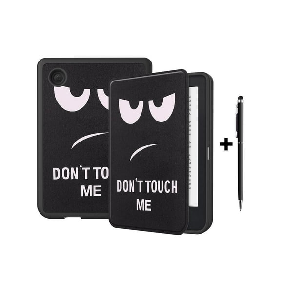 Case for 6 inch Kobo Clara 2E / Tolino Shine 4, 2022 Released, Ultra Slim Lightweight Folio Premium PU Leather Protective Cover with Auto Sleep/Wake Function, 2 in 1 Stylus Pen