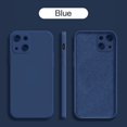 thumbnail image 1 of Original Square Liquid Silicone Phone Case For iPhone 14 13 12 Pro Max Mini Plus SE 2023 Shockproof Back Cover, 1 of 5