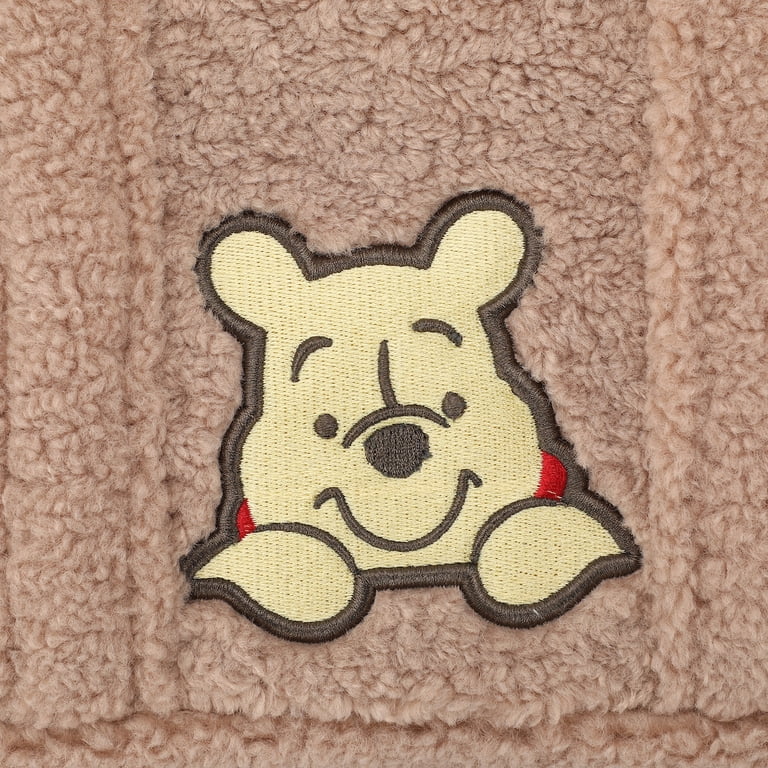 Winnie the Pooh Faux Shearling Tote Bag With Detachable Strap