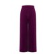 thumbnail image 4 of Pincandy Women's Solid Color Fashion Elastic Waist Silver Thread Wide Leg Pants, Loose Fit, Casual & Daily Wear, 4 of 7