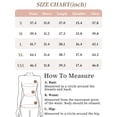 thumbnail image 6 of INSPIRE CHIC Women's Maternity Dress Bohemian Tiered Ruffled Bell Sleeve Casual V Neck Boho Pregnancy Dresses XL Blue, 6 of 6
