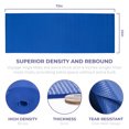 thumbnail image 7 of Sunshine Yoga Voyage Yoga Mats - Bulk 6 Pack - (72" x 24" x 5mm) - Easy to Clean - Tear Resistant - Thick (Dark Blue), 7 of 7