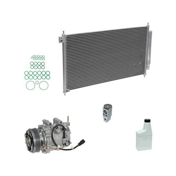 A/C Compressor Kit - Compatible with 2012 - 2015 Honda Civic 4-Door 2013 2014