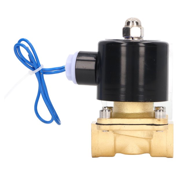 Vanne Électromagnétique, Vanne Solénoïde 2W Électrovanne Normalement en Laiton Électrovanne Normalement Fermée Ultra Sensible