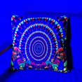 thumbnail image 4 of Set of 3 Halloween Pillowcases, Fun Halloween Logo Shaped Pillows Glow in the Dark (45x45cm), 4 of 4