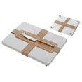 thumbnail image 1 of White Marble Rectangle Cheese Board & Spreader, 1 of 4