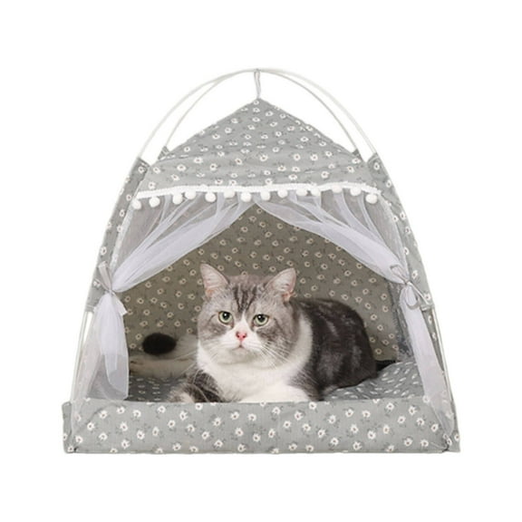 AUQ Cat Beds for Indoor Cats,Outdoor-Friendly for Sun-Loving Pets Cat Bed,Easy Setup with Sturdy Materials Pet Bed,M
