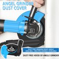 thumbnail image 1 of Heliisoer Angle Grinder Dust-Shroud Dry Grinding Dust-Cover Cover, 1 of 9