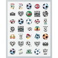 35pcs-70pcs Inspirational Stationery Stickers Sports Kids Stickers ...
