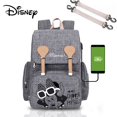 thumbnail image 1 of Disney USB Diaper Bag Backpack Mummy Maternity/Nappy Bag Baby Bag Baby Mickey Mouse Travel Nursing Bag Baby Care Bag Wet Bag Gao Jinjia LED, 1 of 2