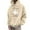 Beige, variant on CONFREE Mens Hoodie Graphic Prints Hoodies For Men Long Sleeve Casual Pullover Hooded Sweatshirts With Pockets
