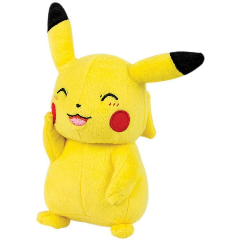 Pokemon Pikachu Plush Stuffed Animal 8in. Tall Super Soft and Cuddly