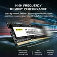 thumbnail image 4 of INRAM 4GB 8GB DDR3 1600MHz RAM Module Unbuffered SODIMM Suitable for personal computers, ultrabooks, notebooks 4GB 1600MHz, 4 of 5