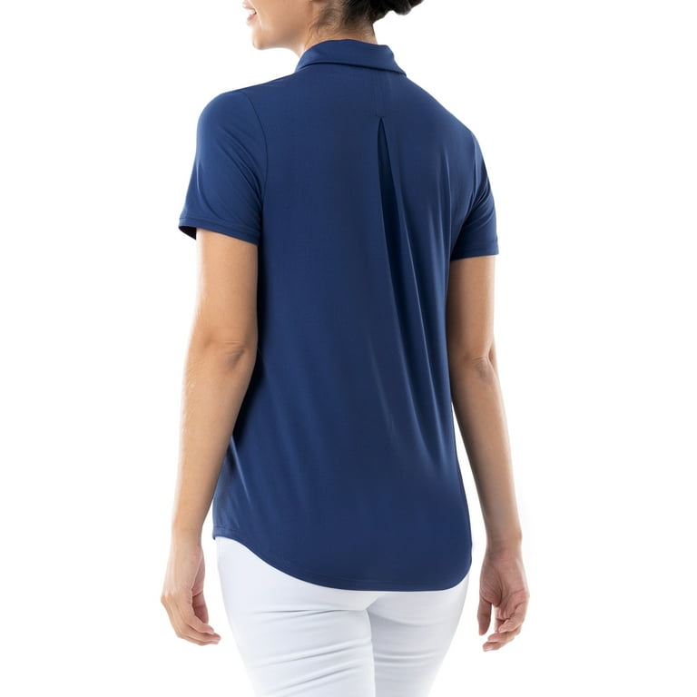 Walmart womens cheap polo shirts