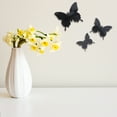 thumbnail image 3 of 12 pegatinas de mariposas 3D para decoración de pared, para fiestas, 3 of 6