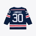 thumbnail image 2 of Men's Mitchell & Ness Henrik Lundqvist Blue New York Rangers 2018 NHL Winter Classic Power Play Jersey, 2 of 7