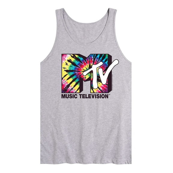 MTV - Tie Dye Logo - Men's Jersey Tank Top