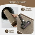 thumbnail image 4 of SIXHOME Non-Slip Kitchen Rug, Washable 17"x30" Twill Floor Mat, Half Circle Design for Sink, Laundry, Brown, 4 of 7