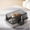 Black, variant on Extra Large High Sided Non-Stick Stainless Steel Cat Litter Box – Odor-Resistant, Easy Clean, Top Entry Metal Pan with Lid for Multiple or Big Cats, 23.62"×15.75"
