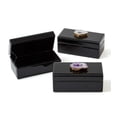 thumbnail image 2 of Geode Stone Topped Glass Box, 2 of 2