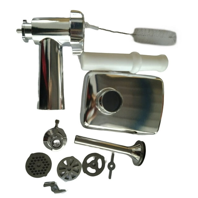 tredstone Broyeur Alimentaire en Métal en Acier Inoxydable Type Vertical Fournitures Dispositif de Broyage Robuste Résistant à l'Usure Outils de Cuisine Multifonctionnels pour Viande
