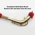 thumbnail image 3 of Saxophone Cleaning Brush, Compact Size Sax Bend Neck Brush High Efficiency Multifunctional Cotton Thread  for Wind Instruments Care, 3 of 7