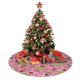 thumbnail image 4 of Falda para árbol de Navidad Grinc_H, suave y divertida, decoración navideña navideña de granja de 36", 4 of 4