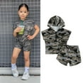 thumbnail image 3 of Fille Sans Manches Camouflage Zip Pull-Over Enfant en Bas Âge, 3 of 6