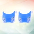 thumbnail image 4 of EeaseCA 2 PCS LED Front Light Silicone Bike Rear Light Tail Lamp Waterproof Cycling Flash Safety Light MTB Accessories (Blue), 4 of 7