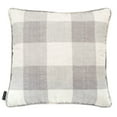 thumbnail image 2 of SAFAVIEH Fernla Plaid Accent Pillow, 18" x 18", Grey/White, 2 of 3