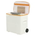 thumbnail image 5 of University of Tennessee Volunteers  28 QT Laguna Soft Top Wheeled Cooler by Igloo, White and Orange, 5 of 12