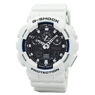 Casio Men's G-Shock Analog-Digital Tough Solar Watch, White