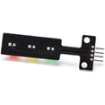 thumbnail image 5 of 6 Pieces Mini Traffic Light Display Module, 5V 5mm LED Display Board Module for Traffic System Model, Compatible with Arduino Raspberry Pi, 5 of 5