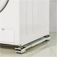 thumbnail image 3 of Washing Machine Base Stand Trolley Feet Movable Adjustable Telescopic Fridge Stand Wheel for Dryer Refrigerator -Grey, 3 of 6