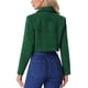 thumbnail image 3 of Blazer de Tweed INSPIRE CHIC para traje corto de mujer, chaqueta corta de manga larga, 3 of 6
