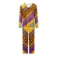 thumbnail image 4 of Ensembles de Pyjama pour Femmes 2 Pcs, Ensemble de Pyjama Décontracté Uni pour Dames avec Haut et Pantalon, 4 of 5