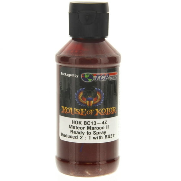 4 oz METEOR MAROON II House of Kolor Shimrin Metallic Base BC13 Pre Blend R-T-S