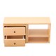 thumbnail image 4 of Gabinete De Casa De Muñecas, Mini Gabinete De Tamaño Pequeño Modelo Mano De Obra Exquisita Madera De Abedul Para Jugar ANGGREK Madera, 4 of 8