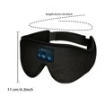 thumbnail image 3 of HLONK [Masque de Sommeil Sans Fil] 1 Pce Masque de Sommeil LC-Dolida avec Écouteurs Sans Fil Intégrés / Polyester Doux Rechargeable USB Sangle Réglable pour Dormeurs Latéraux - Essentiel de Voyage &, 3 of 7