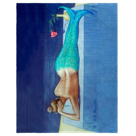 

Betsy Drake PM073 14 x 18 in. Mermaid Place Mat - Set of 4