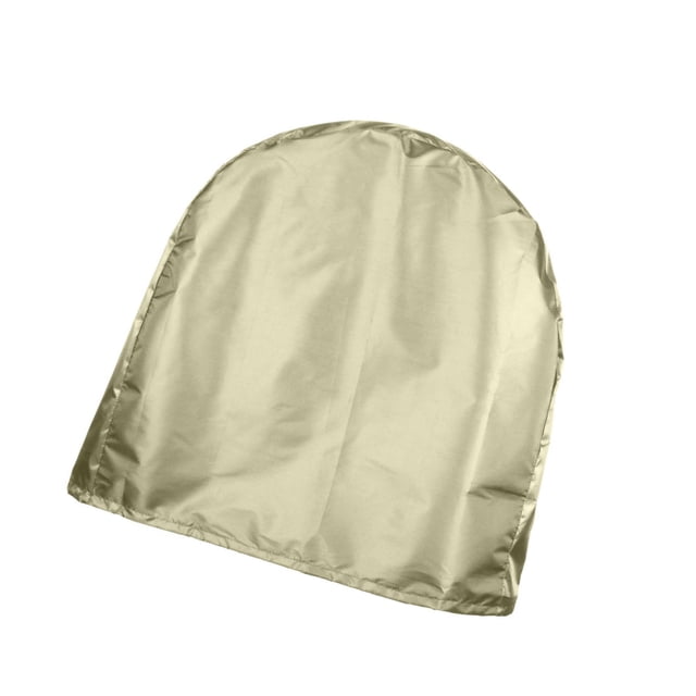 Cateissary Cubierta de ventilador industrial resistente Ventilador exterior duradero Almacenamiento y organización del hogar Beige 61x19x61cm